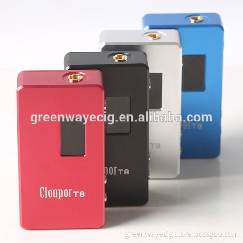 2015 Authentic mechanical mod ecig Cloupor T8 150w, vape mechanical mod